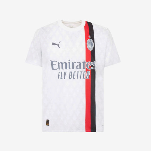 Maillot Milan Ac Extérieur 2023/2024 - Blanc - Footkorner