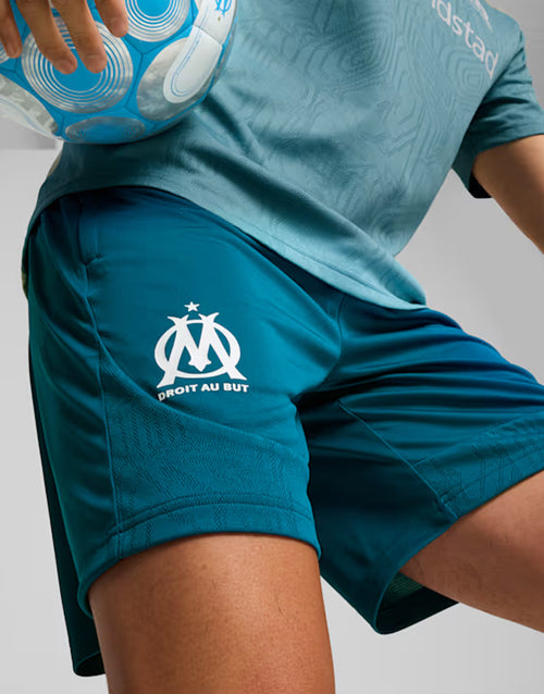 Short d'entrainement OM 2024/2025 - Bleu - Footkorner