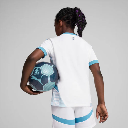 Maillot Om domicile 2024/2025 Junior - Blanc - Footkorner