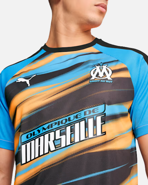 Maglia OM Faster 2024/2025 - Blu/Arancione/Nero - Footkorner