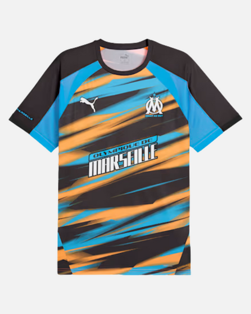 Maglia OM Faster 2024/2025 - Blu/Arancione/Nero - Footkorner