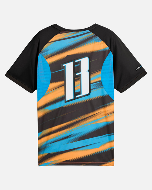 Maillot OM Faster 2024/2025 Junior - Orange/Bleu/Noir - Footkorner