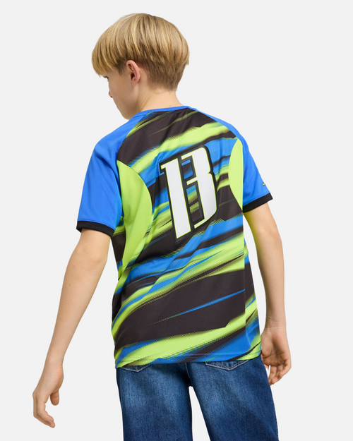 Maillot OM Faster 2024/2025 Junior - Vert/Bleu/Noir - Footkorner