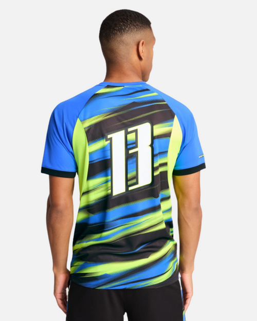 Maillot OM Faster 2024/2025 - Vert/Bleu/Noir - Footkorner