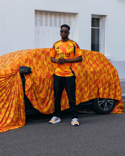 Camiseta Paris FC x Jefe - Naranja/Negro - Footkorner