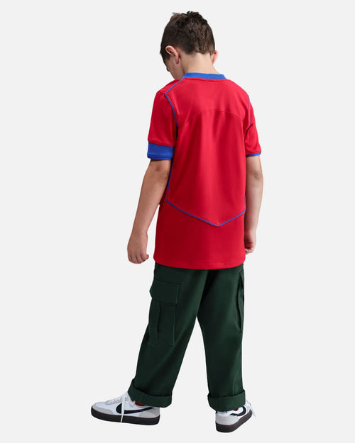 Maillot PSG Third 2025/2026 Junior - Rouge/Bleu - Footkorner