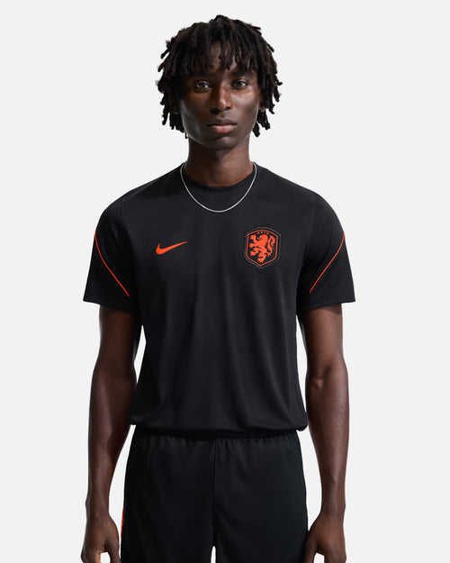 Maillot Pays-Bas Nike Strike Dri-FIT - Noir/Orange - Footkorner