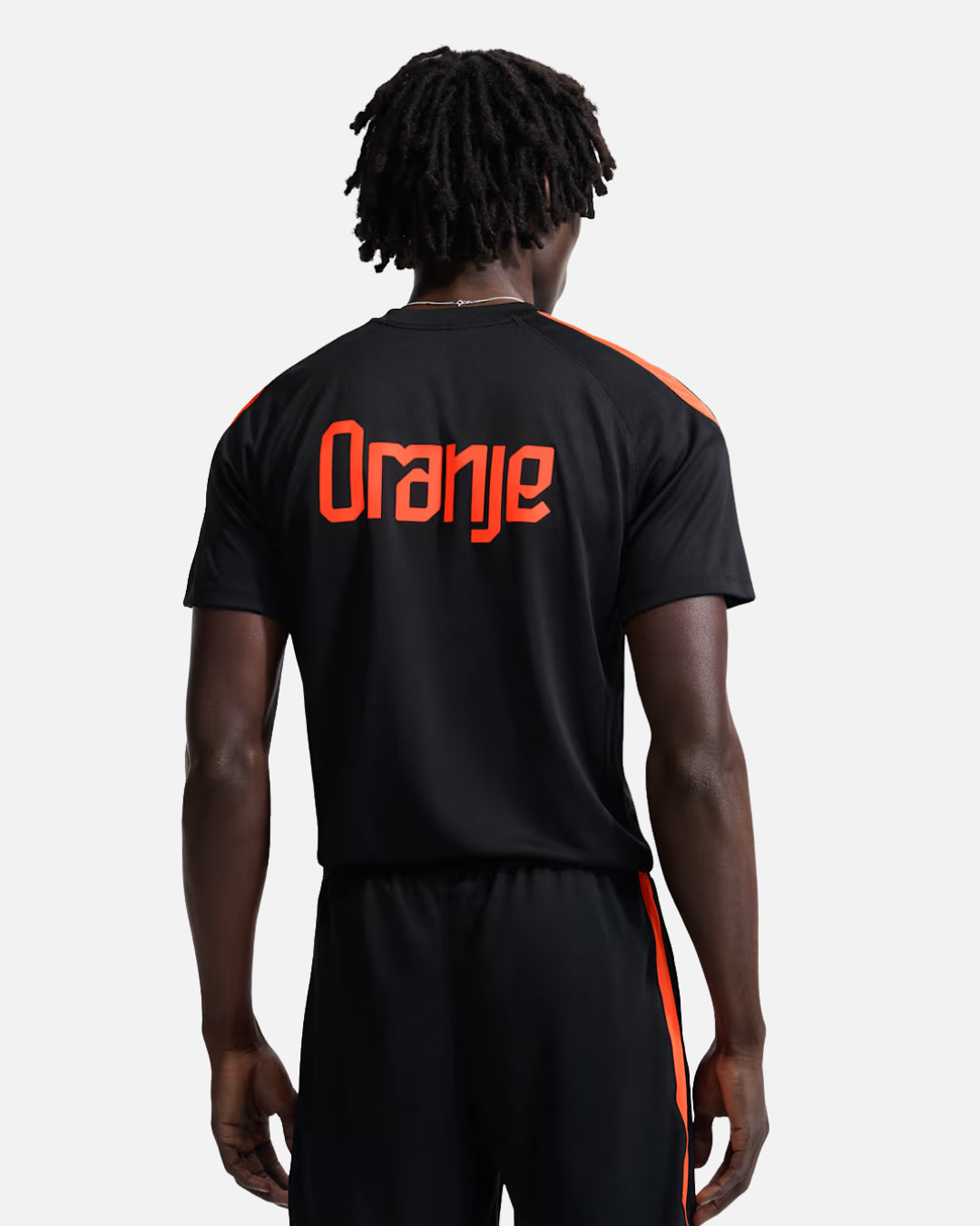 FootkornerMaillot Pays-Bas Nike Strike Dri-FIT - Noir/Orange