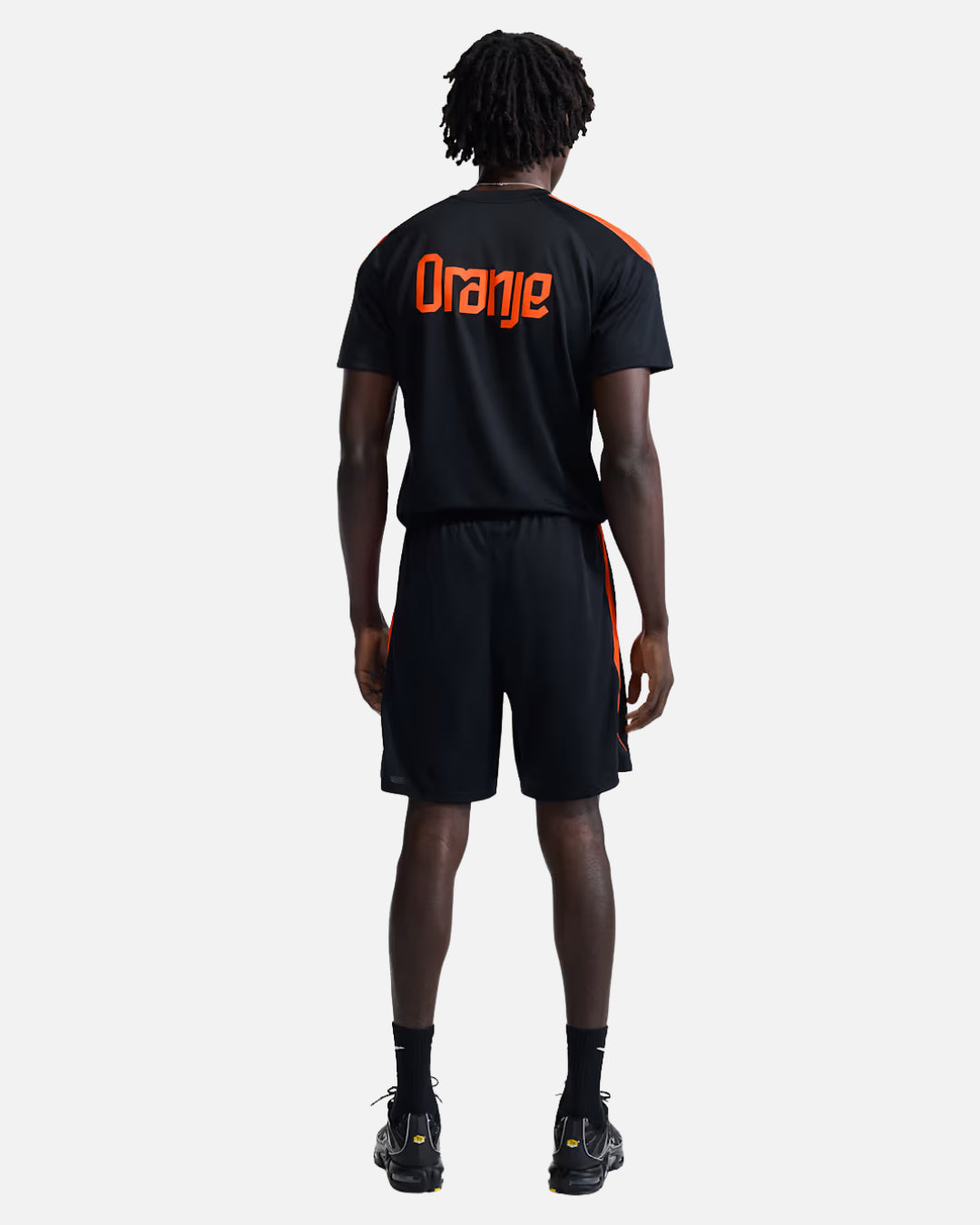 FootkornerMaillot Pays-Bas Nike Strike Dri-FIT - Noir/Orange