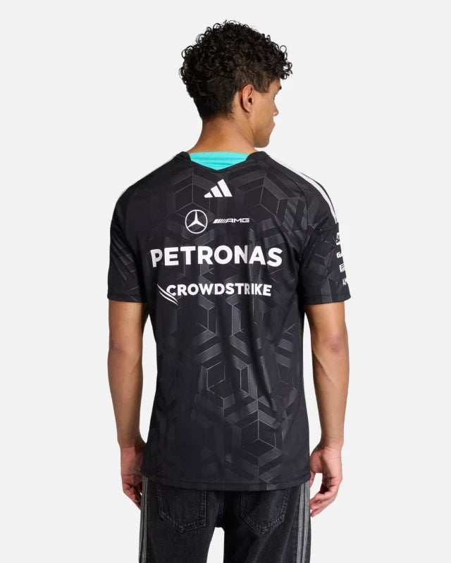 FootkornerMercedes AMG Petronas Formel-1-Team Fahrertrikot – Schwarz