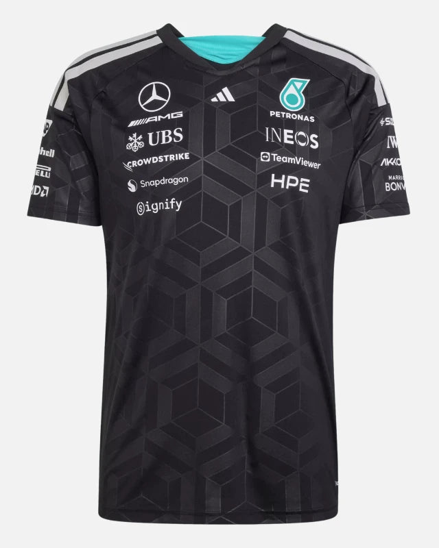 FootkornerMercedes AMG Petronas Formel-1-Team Fahrertrikot – Schwarz