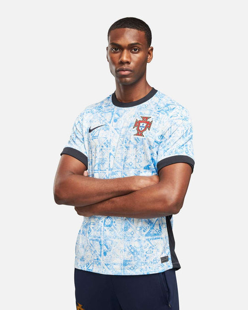 Portugal 2024 Away Shirt - Blue/White - Footkorner