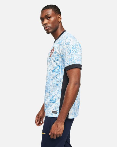 Portugal 2024 Away Shirt - Blue/White - Footkorner