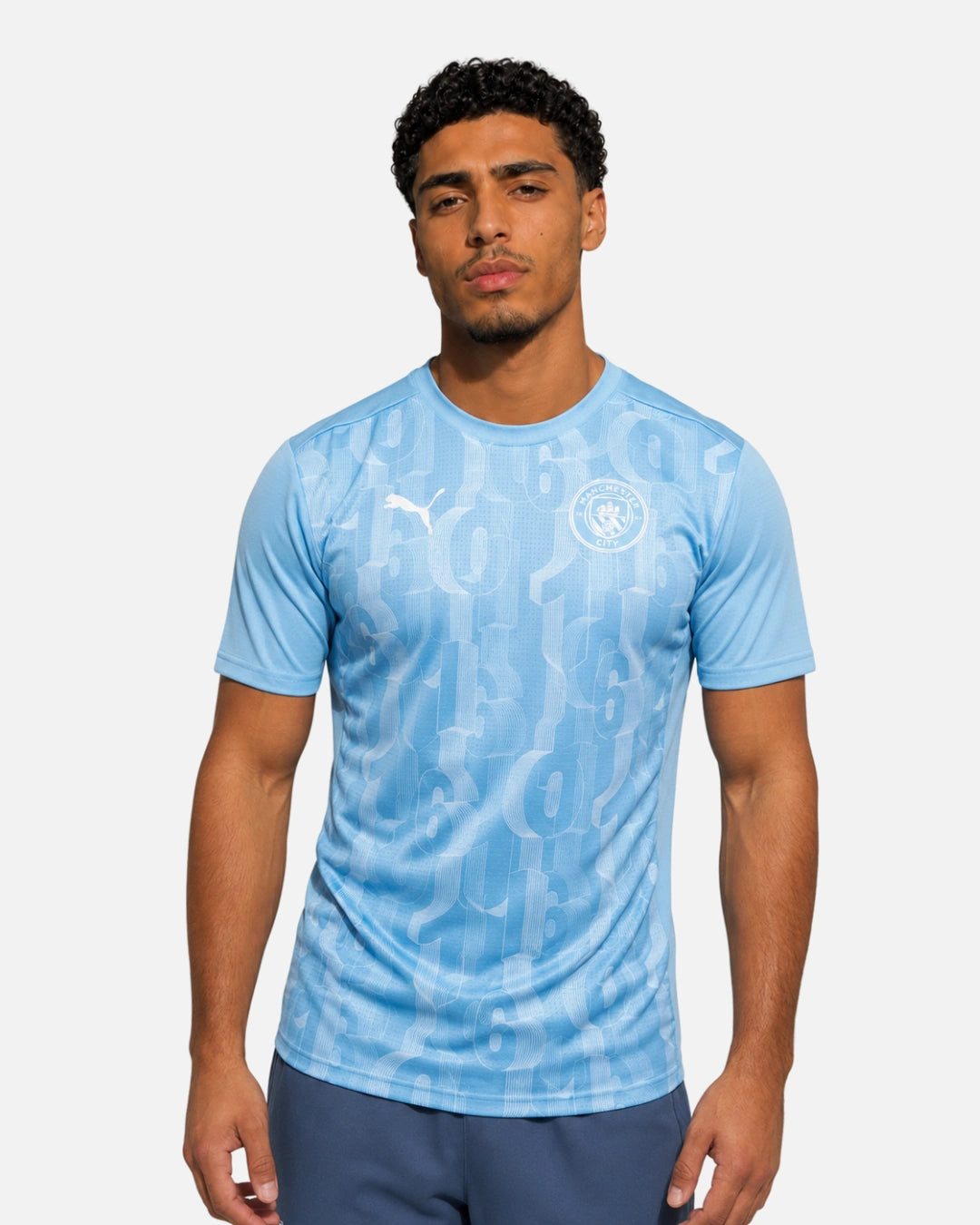 FootkornerManchester City 2024/2025 Pre-Match-Trikot – Blau