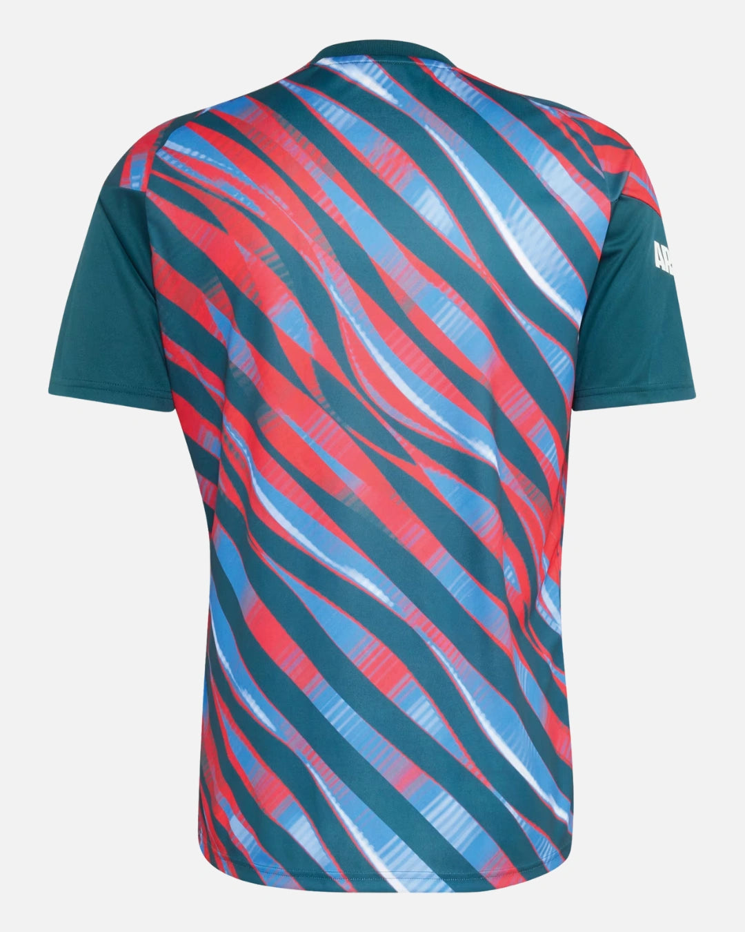 FootkornerMaillot Pré-match Arsenal FC 2026/2027 - Vert/Bleu/Rouge