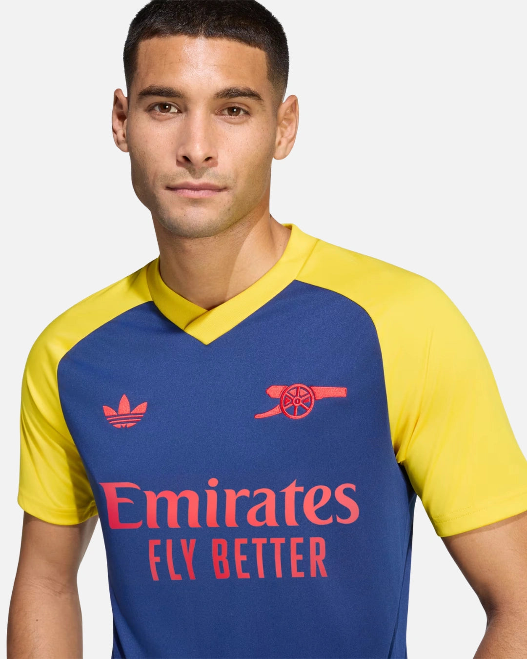FootkornerCamiseta de calentamiento exterior Arsenal 2026/2027 - Azul/Amarillo