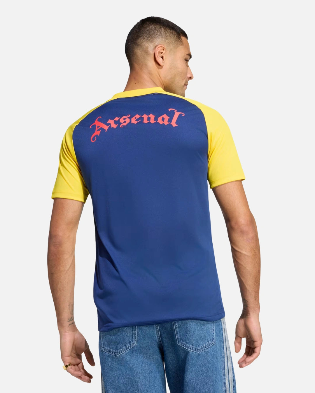 FootkornerCamiseta de calentamiento exterior Arsenal 2026/2027 - Azul/Amarillo