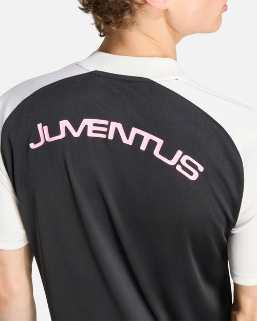 Maillot Pré-Match Extérieur Juventus 2026/2027 - Noir/Blanc - Footkorner