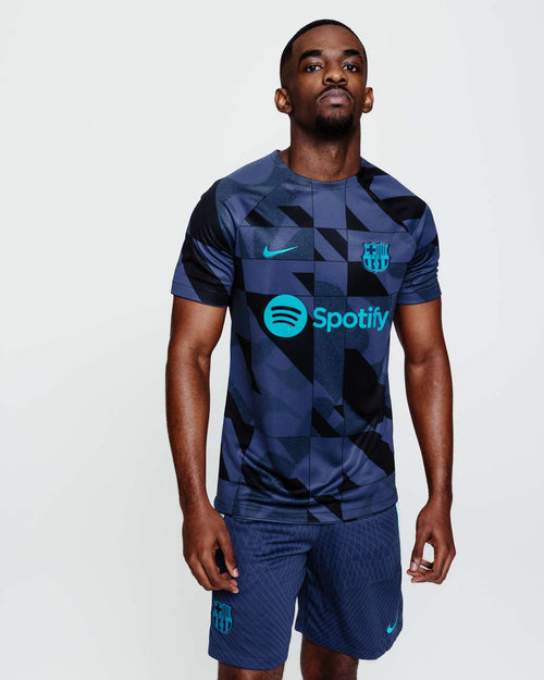 Camiseta Pre-Partido FC Barcelona - Azul - Footkorner