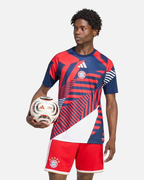 Maillot Pré-match FC Bayern Munich 2026/2027 - Rouge/Bleu/Blanc - Footkorner