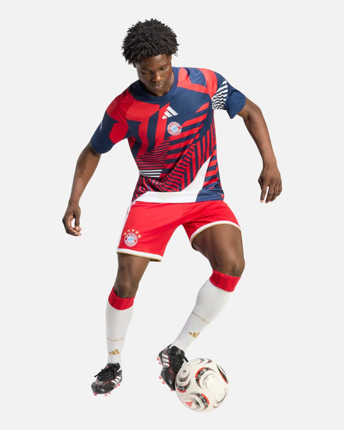 Maillot Pré-match FC Bayern Munich 2026/2027 - Rouge/Bleu/Blanc - Footkorner