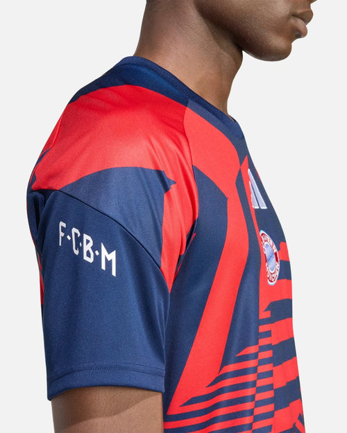 Maillot Pré-match FC Bayern Munich 2026/2027 - Rouge/Bleu/Blanc - Footkorner