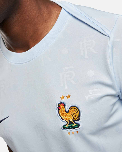 Maillot Pré-Match Equipe de France 2024 - Bleu - Footkorner