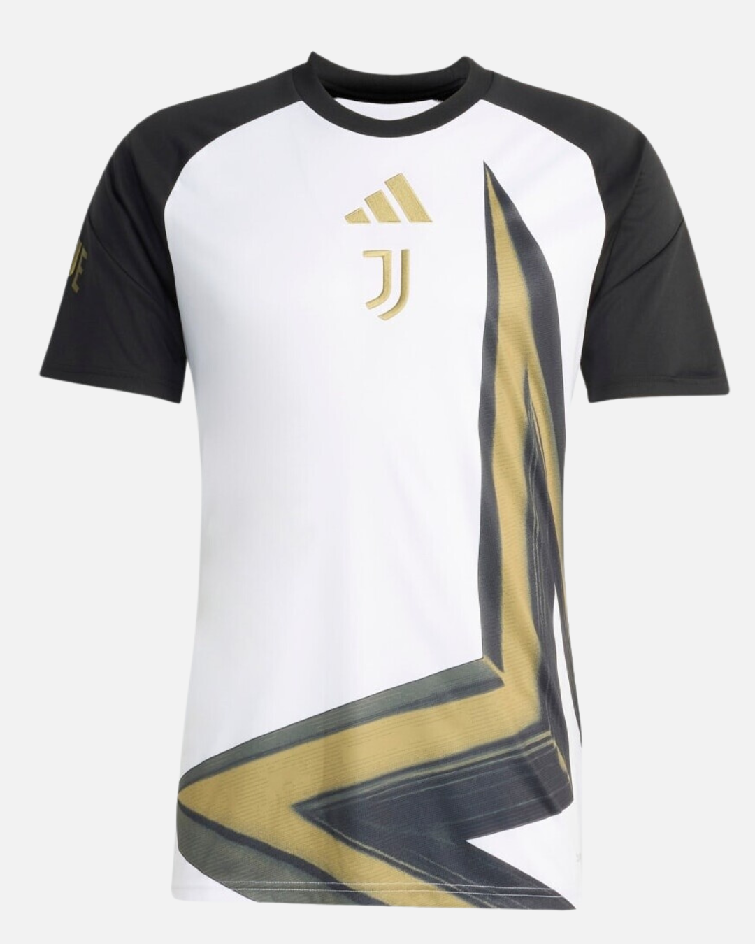 FootkornerMaillot Pré-match Juventus 2026/2027 - Blanc/Noir/Doré