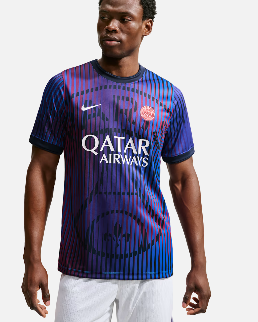 FootkornerPSG Pre-Match-Trikot 2026/2027 - Blau/Rot