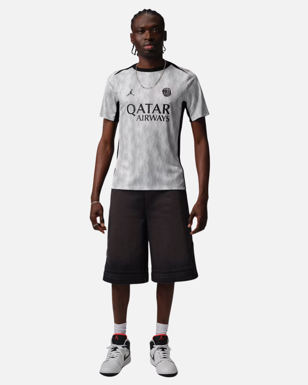 FootkornerPSG Pre-match Jersey Pro Night Edition 2026 - White/Black