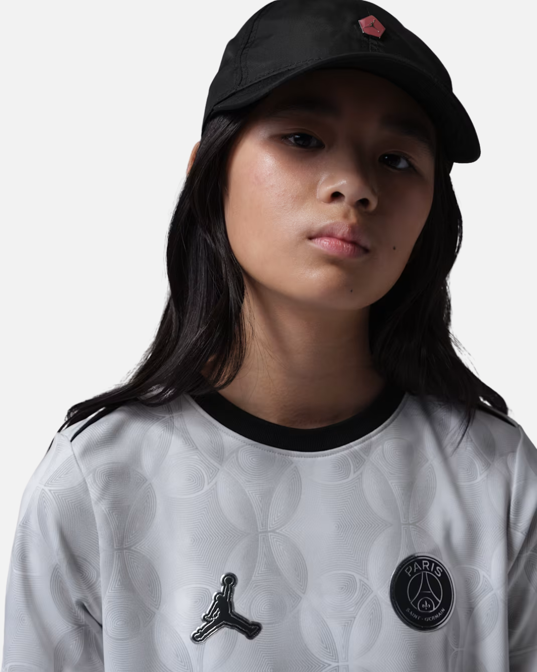 FootkornerMaillot Pré-match PSG Pro Night Edition 2026 Junior - Blanc/Noir