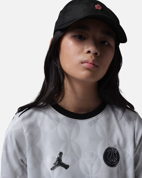 Maillot Pré-match PSG Pro Night Edition 2026 Junior - Blanc/Noir - Footkorner