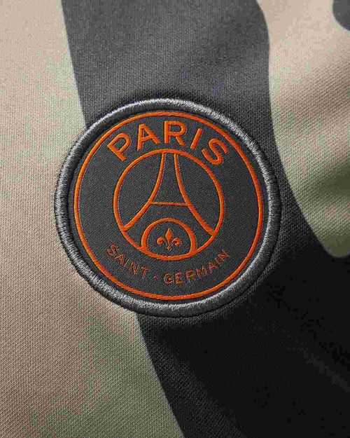 PSG x Jordan 2023/2024 Pre-Match Jersey - Beige/Brown - Footkorner