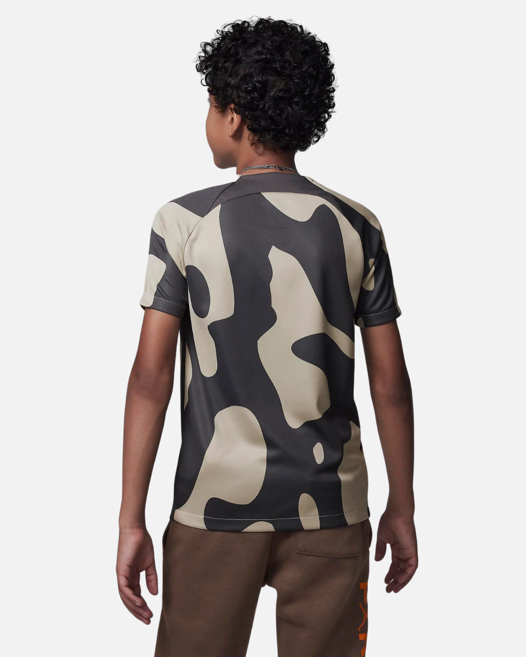 FootkornerCamiseta prepartido PSG x Jordan 2023/2024 junior - Beige/Marrón