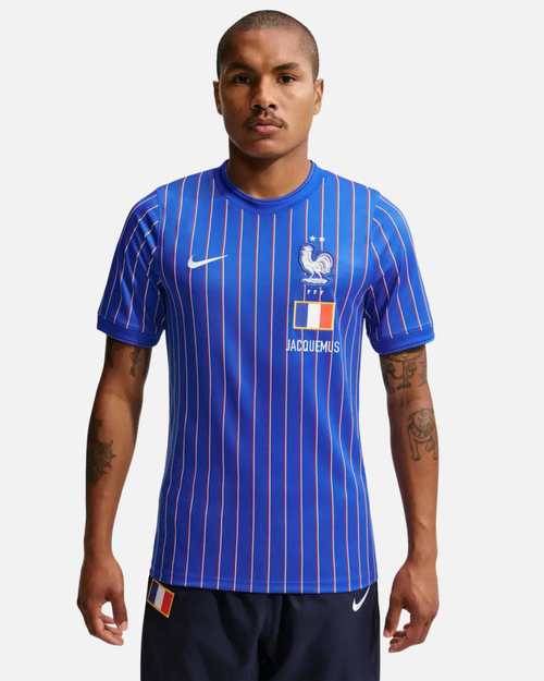 Maillot Pré-Match Équipe de France x Jacquemus Coupe du Monde 2026 - Bleu - Footkorner