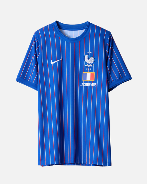 Maillot Pré-Match Équipe de France x Jacquemus Coupe du Monde 2026 - Bleu - Footkorner