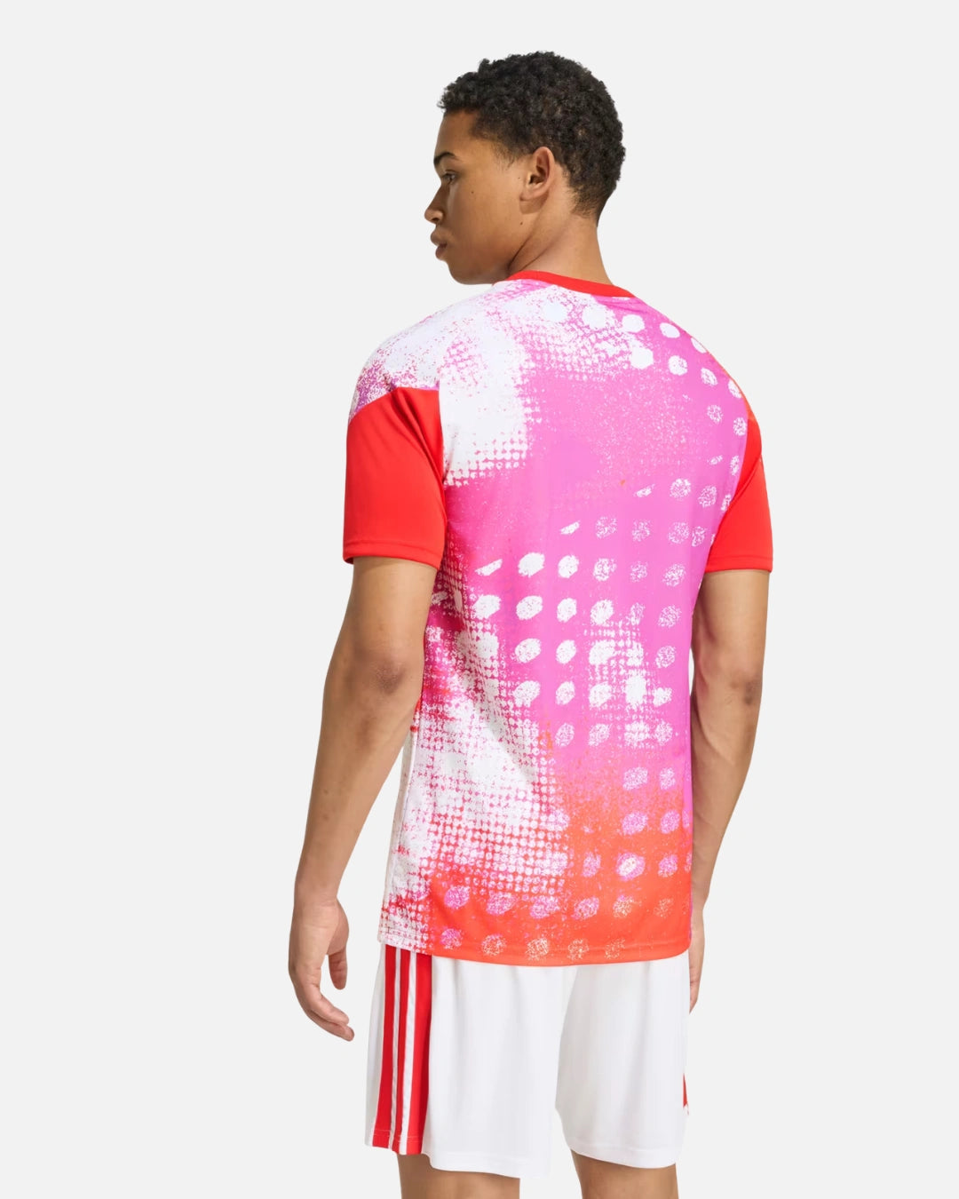 FootkornerSL Benfica Pre-Match Trikot 2026/2027 - Rosa/Rot/Weiß