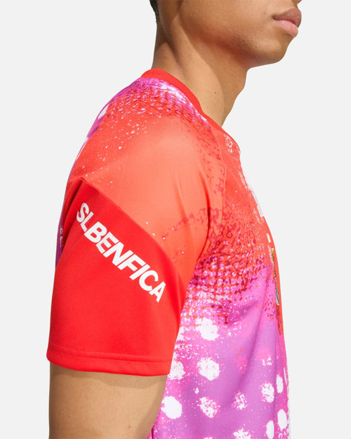 SL Benfica Pre-Match Trikot 2026/2027 - Rosa/Rot/Weiß - Footkorner