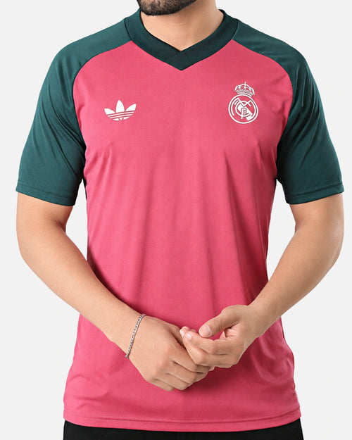 Real Madrid Pre-Match Trikot 2026/2027 - Rosa/Grün - Footkorner
