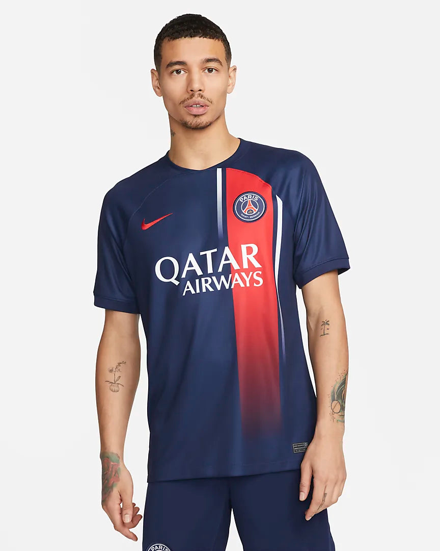 PSG Heimtrikot 2023/2024 – Blau/Weiß/Rot