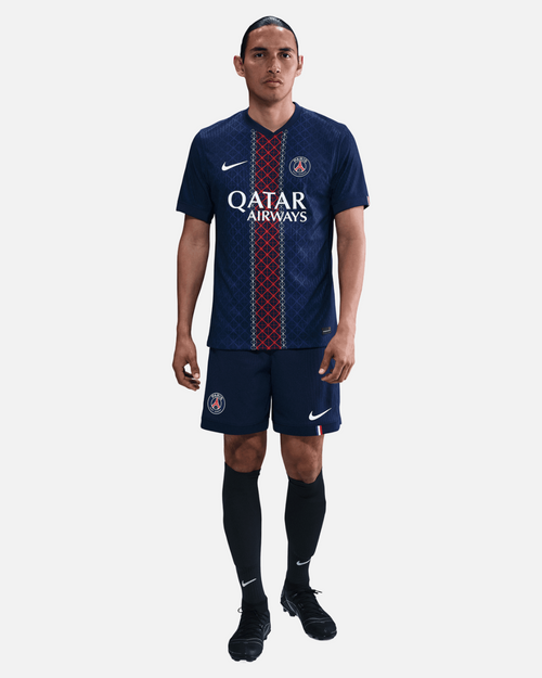 Camiseta PSG Local Pro 2025/2026 - Azul/Rojo - Footkorner