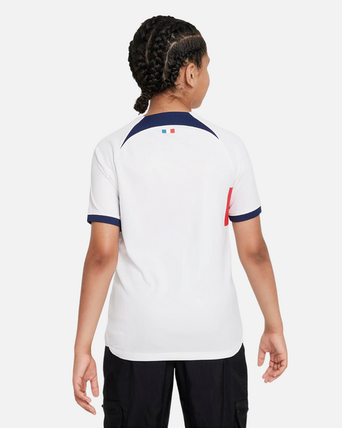 PSG Auswärtstrikot Junior - Weiß/Blau/Rot - Footkorner