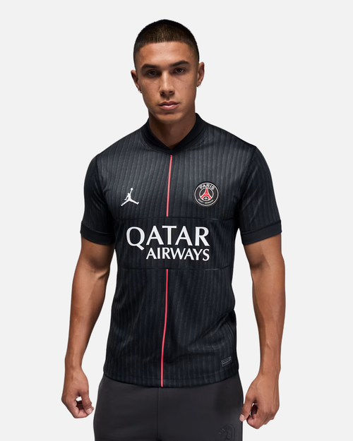 Maillot PSG Fourth 2025/2026 - Noir/Rouge - Footkorner