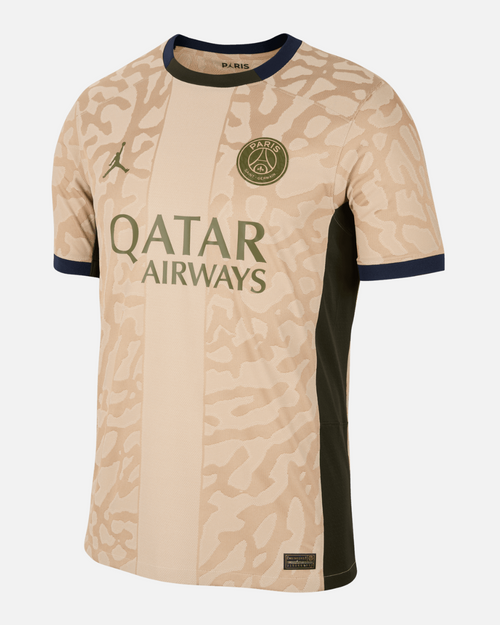 PSG x Jordan Fourth Jersey 2023/2024 - Beige/Black - Footkorner