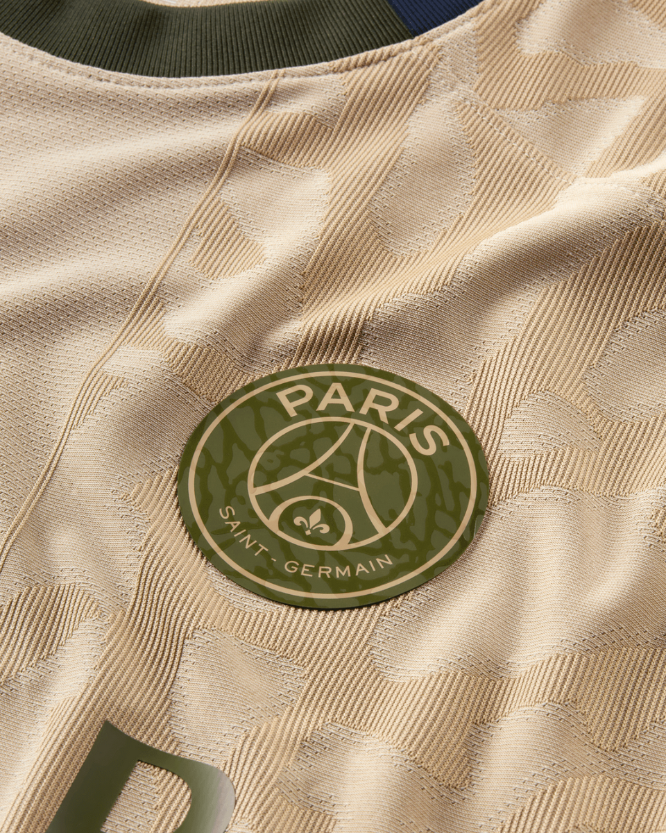FootkornerPSG x Jordan Fourth Jersey 2023/2024 - Beige/Black