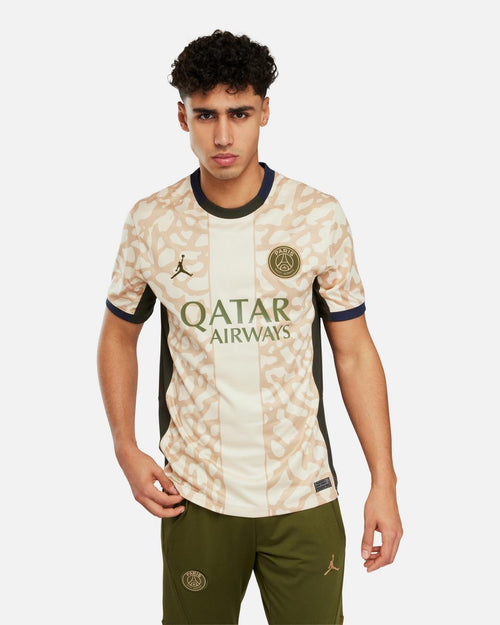 PSG x Jordan Fourth Jersey 2023/2024 - Beige/Black - Footkorner
