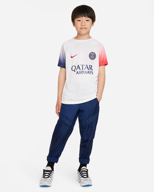 Camiseta prepartido PSG Júnior 2023/2024 - Blanco - Footkorner