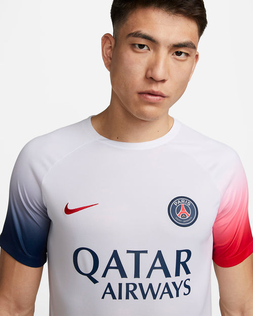 Maillot PSG Pré-Match  - Blanc - Footkorner
