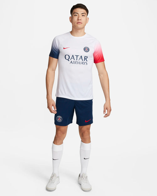 Maillot PSG Pré-Match  - Blanc - Footkorner