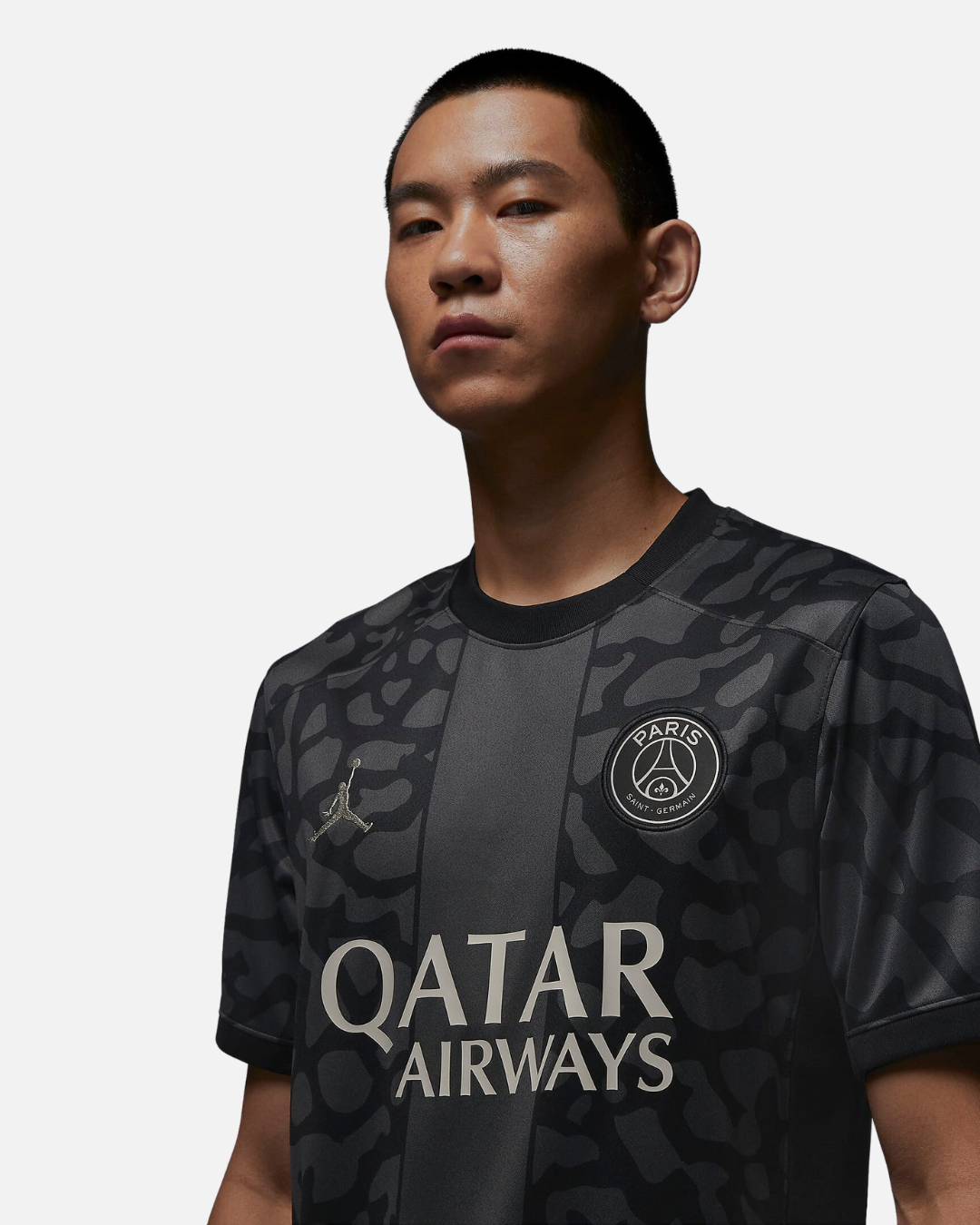 FootkornerMaillot PSG Third 2023/2024 - Gris/Noir